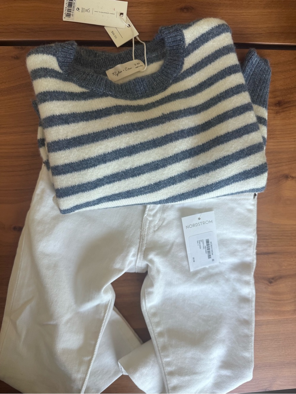 NWT Rylee + Cru Aspen Maritime sweater